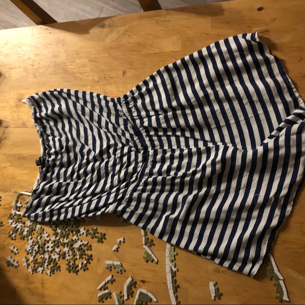 Striped romper